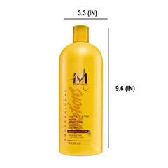 Étiquette nette du Motions Active Moisture Lavish Shampoo affichant hydratation.