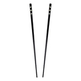 Motique Accessories batons-cheveux noirs avec diamants, ajoutant une touche scintillante à votre coiffure.
