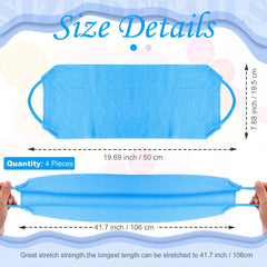 Brosse dos en nylon exfoliante Moukeren, mousse généreuse et nettoyage pratique.