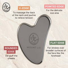 Mount Lai Gua Sha – poches réduites, effet rafraîchissant et drainage doux.