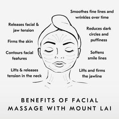 Mount Lai Pierre Jade – outil de massage détendant les muscles du visage.