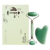 Mount Lai Gua Sha Visage – rouleau jade dégonfle et stimule la circulation.