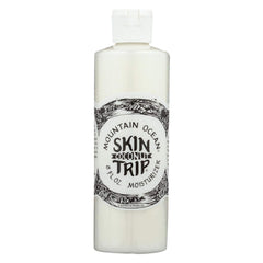 Mountain Ocean Coconut Skin Trip: bouteille montrant une hydratation douce et durable.