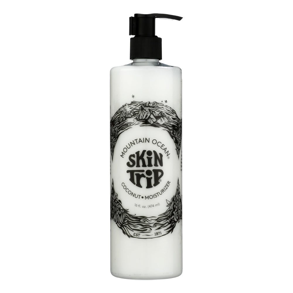 Mountain Ocean lotion corps coco 16 oz pompe – hydratation légère et pratique.