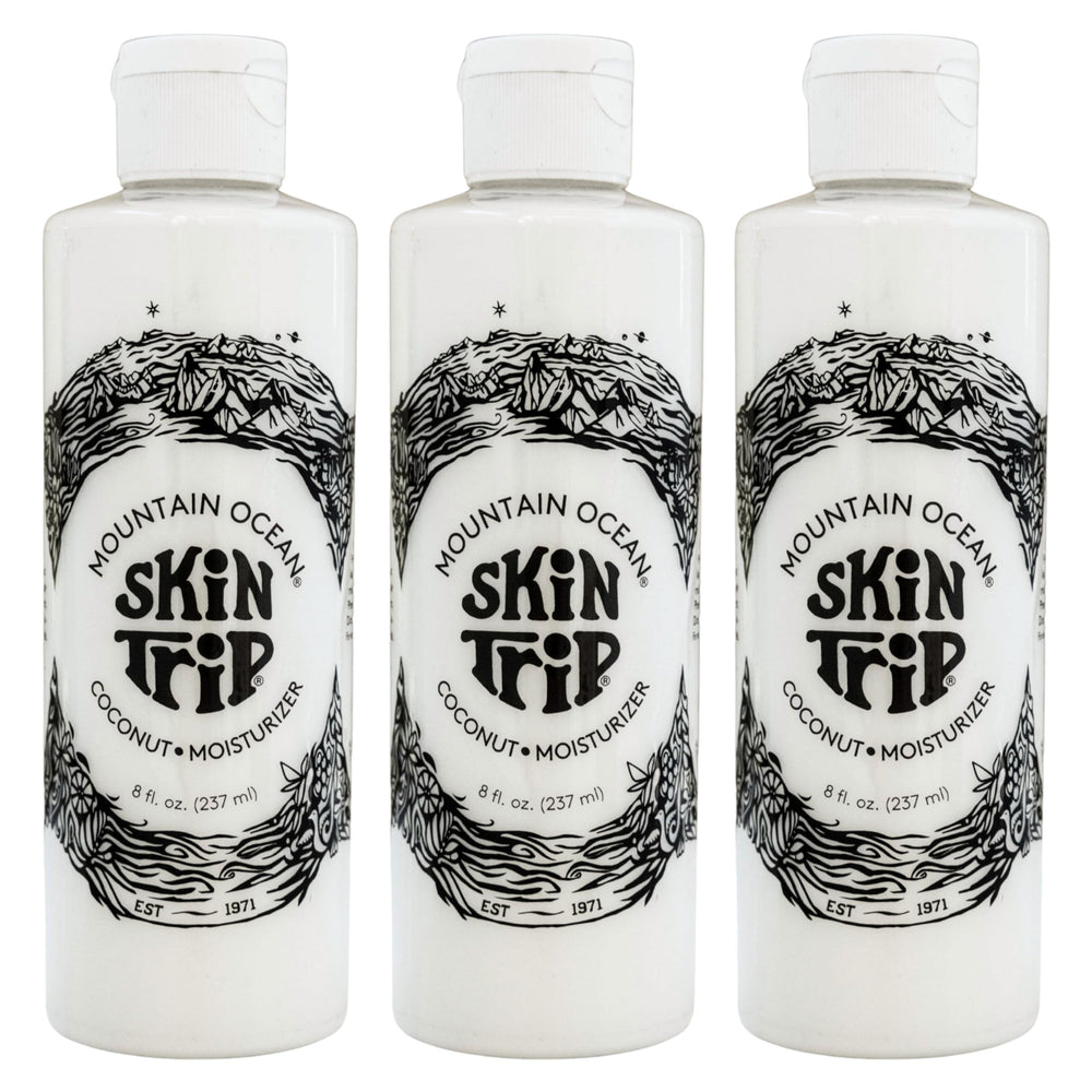 Mountain Ocean Skin Trip – emballage ancien, authenticité et héritage.