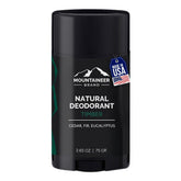 Mountaineer Brand Déodorant Naturel Timber – bouteille prête pour une fraîcheur durable.