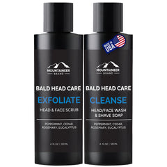 Mountaineer Brand Gommage Crâne : exfolie en douceur et prépare la peau.