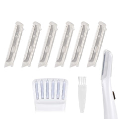 MOVELOVE têtes remplacement Dermaplane Glo pour une exfoliation précise et peau plus lisse.