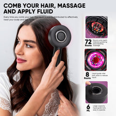 Brosse capillaire MPADQ étanche IPX7 utilisable sous la douche.