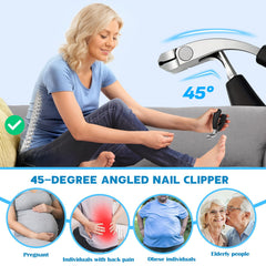 MPKDZNE Pinces-ongles-anglees: précision dans les coins difficiles.