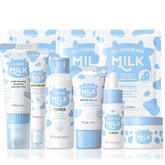 MrCuvaryas set lait nettoyant-visage: nettoie en douceur et prépare la peau.