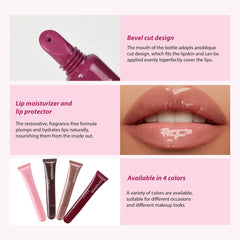 Mrettick gloss nude chaleureux pour un look naturel