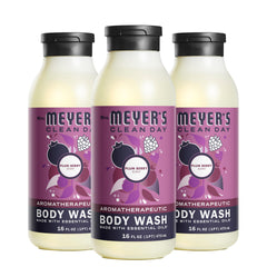 Bouteille MRS. MEYER'S CLEAN DAY Plum Berry prête pour une douche rafraîchissante