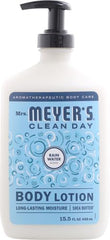 Beurre de karité dans la Lotion pour le corps MRS. MEYER'S, texture nourrissante.