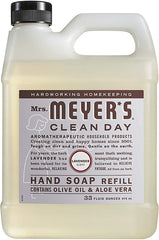Mrs. Meyer's Savon mains Basilic, recharge, senteur verte et rafraîchissante.