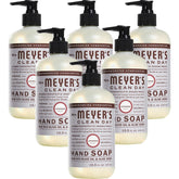 Savon mains lavande Mrs Meyer's: bouteille prête à nettoyer et parfumer les mains.