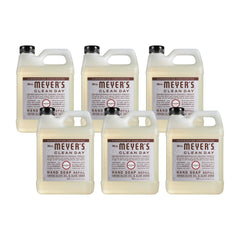 Savon main liquide Lavande de Mrs. MEYER'S, recharge pratique pour usage fréquent.