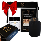 MS gant-kessa-exfoliant: gommage corporel efficace pour peau douce et renouvelée.