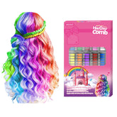 MSDADA craies cheveux 10 couleurs ensemble, couleur vive et temporaire pour s'amuser