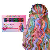 MSDADA peigne colorant cheveux enfant, teinte rose facile à porter.