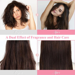 Msktasy Contrôle Frizz Cheveux Rose — cheveux plus lisses et brillants.