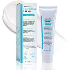 Mtmult bouteille crème visage montre hydratation durable pour le visage.