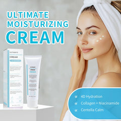 Mtmult crème visage texture légère facilite une absorption rapide.