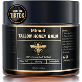 Mtmult graisse de boeuf baume visage en bocal pour hydratation durable