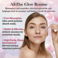 Mtmult Pink Peptide Serum glow aiming for glass-skin texture and brightening.