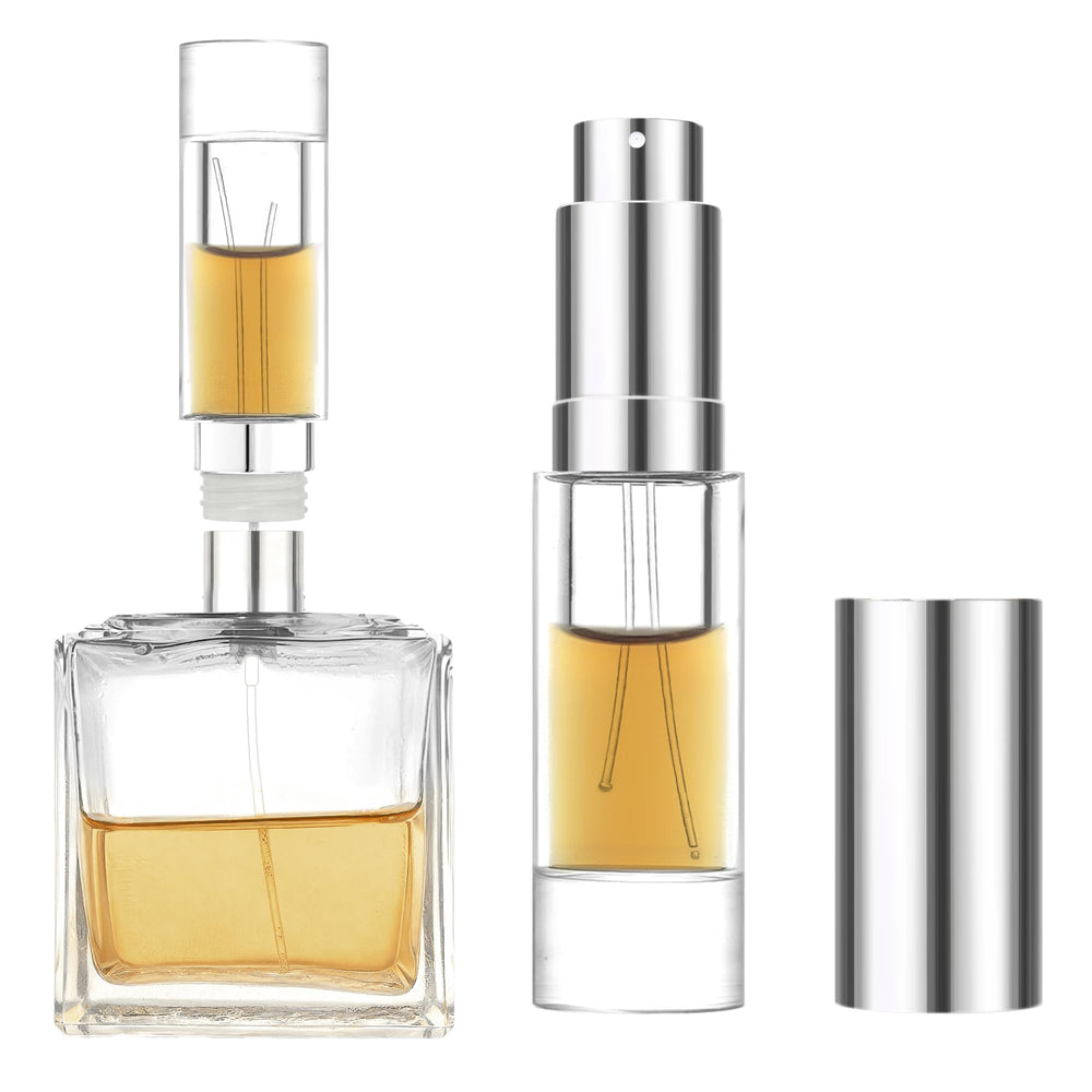 Atomiseur MUB voyage en verre 5ml, pratique et fiable pour emporter son parfum.