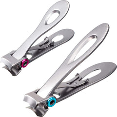 Mudder coupe-ongles gros-bec ouverture 180-degres pour ongles epais.