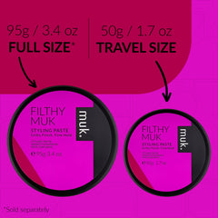 MUK Filthy Gritty Finish résiste à l’humidité pour des styles tenaces.