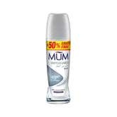 MUM sans parfum, bouteille roll-on 50 ml offrant une protection discrète.