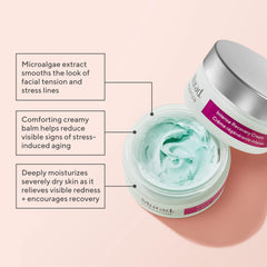 Texture riche de Murad Crème Intense Récupération pour une peau confortable.