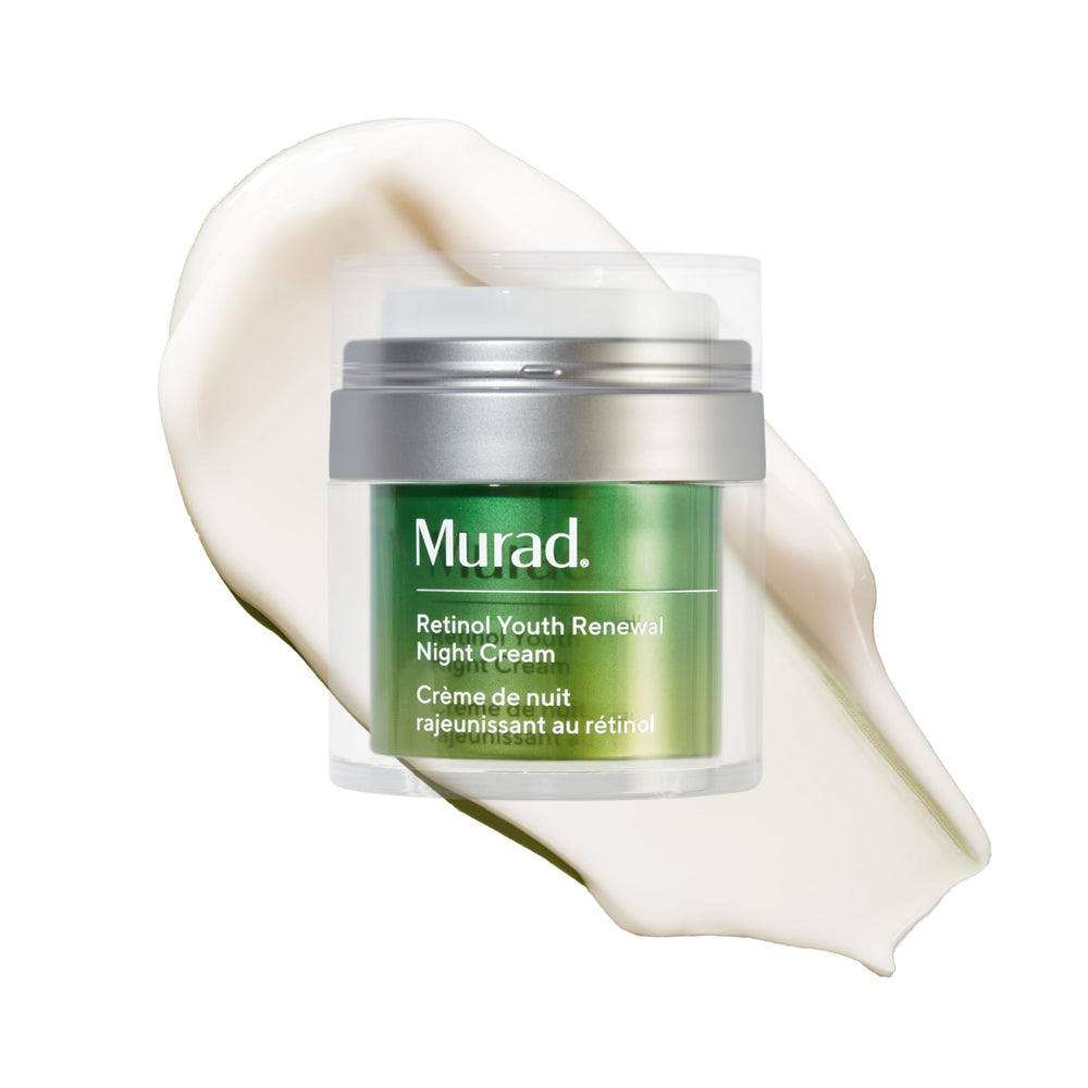 Murad Crème Nuit Retinol – bouteille visible, soin anti‑âge potentiel pour peau mature.