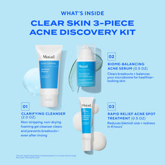 Murad traitement acné mandélique, équilibre de la peau et texture plus lisse.