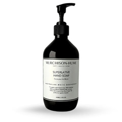 Murchison-Hume savon mains luxe avec distributeur, pratique et élégant.