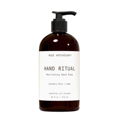 Muse Apothecary Hand Ritual — bouteille-pompe 16oz pour hydrater les mains