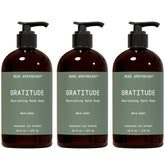 Muse Apothecary rituel mains, bouteille savonneuse botanique pour peau douce et purifiée