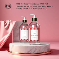 Muse Apothecary Hand Ritual – Mousse généreuse qui nettoie en douceur et laisse la peau souple.