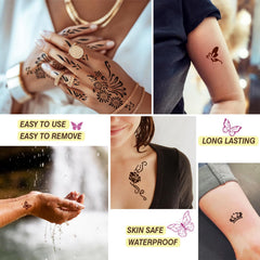 MuseLuxe encre-noire-brune: duo de couleurs nettes pour vos motifs.