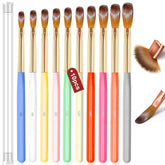 Ensemble MUSILAN de pinceaux art des ongles, 10 pièces indispensables pour déco précises