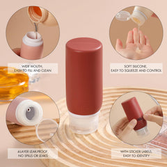 Muslish couvercles brosse à dents silicone, hygiène en déplacement.