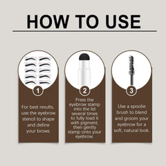 MVC kit-sourcils-complet: kit tout-en-un pour dessiner des sourcils équilibrés.