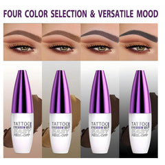 MVC tatouage-sourcils gel decollage en 20 minutes, effet naturel durable.