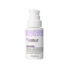 MyCHELLE Peptide+ Sérum – flacon élégant avec effet raffermissant potentiel et douceur.