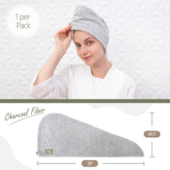 Tissu charbon doux myHomeBody gris, matière absorbante et confortable.