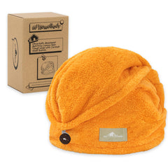 myHomeBody turban-cheveux charbon coco mangue, sèche rapidement et en douceur.