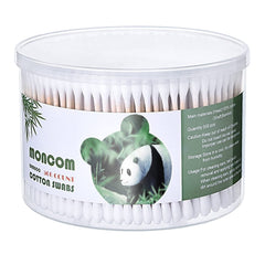 MYQIPGD MONCOM emballage compact coton-tiges, pratique pour un usage quotidien.