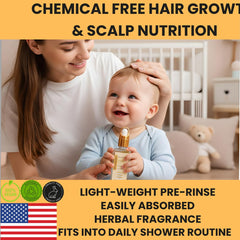 Massage du cuir chevelu REVATOLOGY pour enfant sensation apaisante